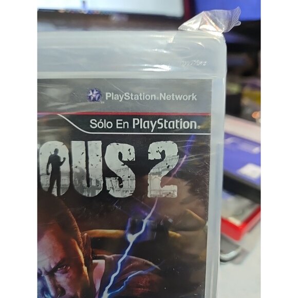 inFamous 2 (Spanish) Version PS3 SEALED NIB - Picture 2 of 5
